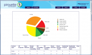 Report with Pie Chart