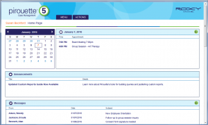 User Home Page